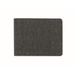 Carteira de PU com localizador inteligente para dispositivos Apple® cor preto