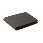 Carteira de PU com localizador inteligente para dispositivos Apple® cor preto nona vista