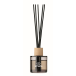 Elegante ambientador de aroma a baunilha com detalhe de bambu cor preto vista principal