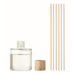 Elegante ambientador de aroma a baunilha com detalhe de bambu cor transparente segunda vista