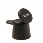 Base de carga para telemóvel e relógio Apple®, suporte para telemóvel cor preto vista principal