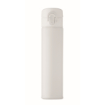 Garrafa antifugas de aço inoxidável com abertura a pressão 300 ml cor branco quinta vista
