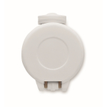 Garrafa antifugas de aço inoxidável com abertura a pressão 300 ml cor branco oitava vista