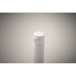 Garrafa antifugas de aço inoxidável com abertura a pressão 300 ml cor branco vista fotografia