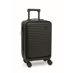 Trolley duro com compartimentos para documentos e portátil 20'' cor preto