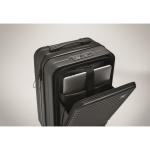 Trolley duro com compartimentos para documentos e portátil 20'' cor preto vista principal