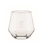 Copo pequeno de forma geométrica especial para licores 300 ml cor transparente vista principal