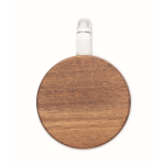 Caneca grande de vidro estriado com tampa de madeira e asa 450 ml cor transparente sétima vista