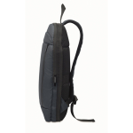 Mochila para portátil de rPET e PU com manga para bagagem 16'' cor azul oitava vista