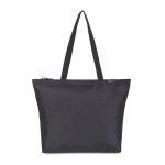 Saco tote em RPET com bolso interior para garrafa de água cor preto