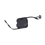 Suporte para telemóvel com cabo retrátil 100cm e carga rápida 100W cor preto vista décima terceira