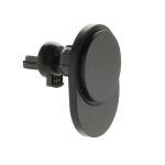 Suporte magnético de carro para telemóvel com carga sem fios 15W cor preto terceira vista
