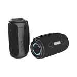 Altifalante BT 5.3 em plástico reciclado com resistência IPX4 16W cor preto