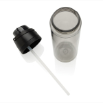 Garrafa leve em RPET com tampa dupla à prova de fugas 800 ml cor preto oitava vista