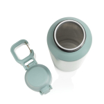 Garrafa desportiva em aço reciclado com tampa antiderrame 600 ml cor verde nona vista