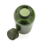 Garrafa de RPET com pega e design ondulado com asa 750 ml cor verde quinta vista