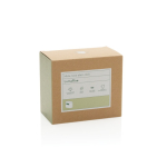 Relógio despertador eco com luz gradual e paisagens sonoras relaxantes cor bege segunda vista com caixa