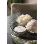 Humidificador recarregável em plástico reciclado com autonomia de 6H cor bege vista de ambiente 2