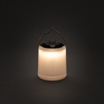 Lâmpada portátil em plástico eco com três modos de iluminação LED cor branco quinta vista