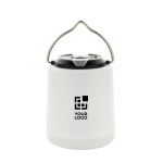 Lâmpada portátil em plástico eco com três modos de iluminação LED cor branco vista principal