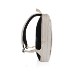 Mochila ultrafina em RPET com design expansível 15.6'' cor bege quarta vista