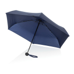 Guarda-chuva mini manual em RPET 190T com design resistente Ø100 cor azul-marinho
