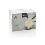 Fondue de queijo em cerâmica com aquecimento por velas 750 ml Boska cor branco segunda vista com caixa