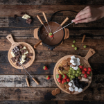 Fondue elétrica com controlo preciso e capacidade para 8 pessoas Boska cor preto