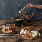 Fondue elétrica com controlo preciso e capacidade para 8 pessoas Boska cor preto