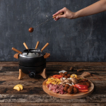 Fondue elétrica com controlo preciso e capacidade para 8 pessoas Boska cor preto