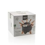 Fondue elétrica com controlo preciso e capacidade para 8 pessoas Boska cor preto