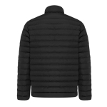 Casaco acolchoado de poliéster reciclado homem casual fit 70 g/m2 IQONIQ Maiko cor preto segunda vista