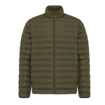 Casaco acolchoado de poliéster reciclado homem casual fit 70 g/m2 IQONIQ Maiko cor caqui