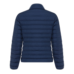 Casaco acolchoado de poliéster reciclado mulher casual fit 70 g/m2 IQONIQ Maiko cor azul-marinho segunda vista