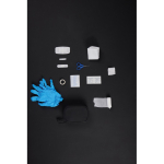 Kit de primeiros socorros em poliéster reciclado com acessórios de primeiros socorros cor preto vista de ambiente 2