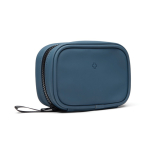 Kit de primeiros socorros em poliéster reciclado com acessórios de primeiros socorros cor azul-marinho segunda vista