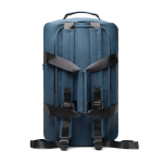 Mochila de fim de semana em poliéster reciclado com alças duplas 35L cor azul-marinho terceira vista