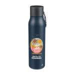 Garrafa térmica de aço inoxidável reciclado com mosquetão 600ml primeira vista