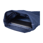 Mochila enrolável de poliéster e algodão reciclado para portátil 15'' nona vista