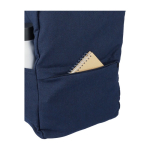 Mochila clássica de poliéster e algodão reciclado para portátil 15'' sexta vista