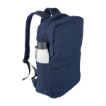 Mochila clássica de poliéster e algodão reciclado para portátil 15'' oitava vista