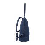 Mochila multiusos de poliéster e algodão reciclado com várias alças sexta vista