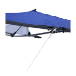 Papagaio de poliéster 160 cm de largura com duas asas de plástico