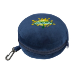 Conjunto de viagem com almofada e máscara em algodão e poliéster décima vista