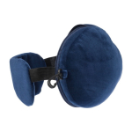 Conjunto de viagem com almofada e máscara em algodão e poliéster sexta vista