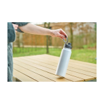 Garrafa de inox de parede dupla com tampa suporte de telemóvel 800ml décima segunda vista