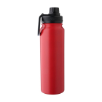 Garrafa de inox de parede dupla com tampa suporte de telemóvel 800ml nona vista