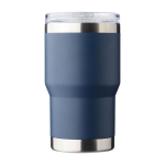 Copo de aço inoxidável reciclado com revestimento cerâmico 350ml cor azul primeira vista