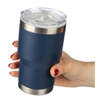 Copo de aço inoxidável reciclado com revestimento cerâmico 350ml sexta vista