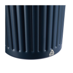 Copo take away de aço inoxidável reciclado com asa 450ml oitava vista